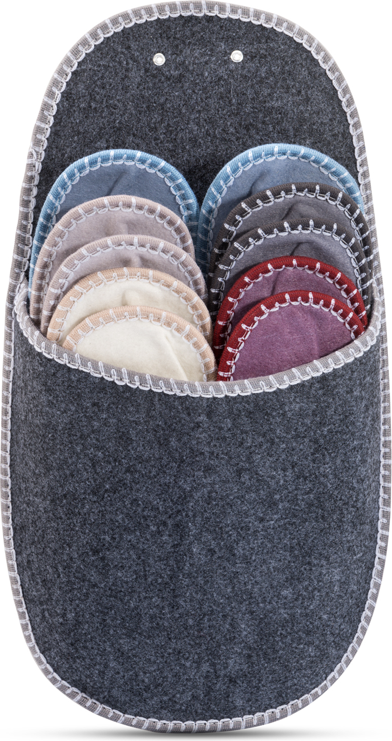 ONVAYA® Pantofole Per Bambini In Feltro A Forma Di Animali. Set Da 23 A 34 Con Suola Antiscivolo In ABS. Calde, Morbide E Traspiranti. Pantofole Ospiti A Tema Safari.