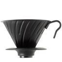 V60 kovový dripper/ Matte Black, 1-4 šálky VDMR-02MB / Bestbrew