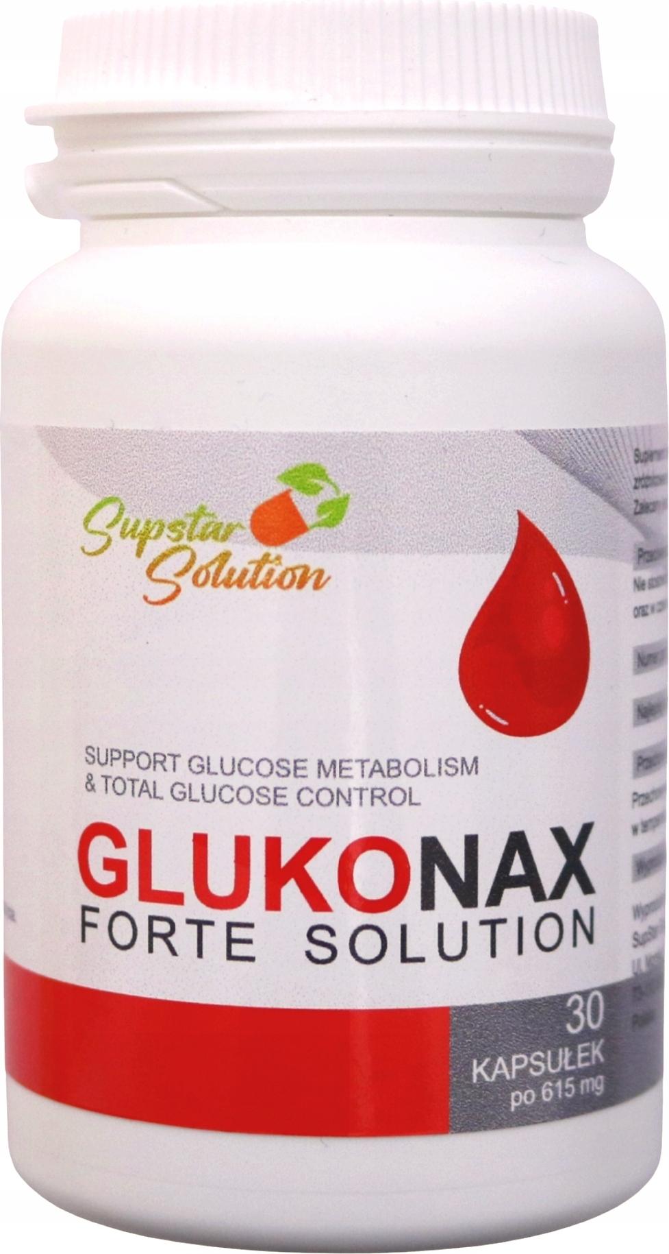 NGS Gluconax - 30 Kapseln - Kontrollieren Sie Ihren Blutzucker - Original