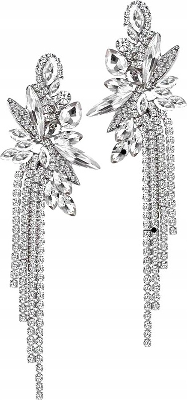 NKlaus coppia d'argento orecchini a perno zirconi neri 6,7mm 925
