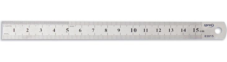 Koh I Noor Metall-Lineal 15 cm Spree Koh-i-noor undefiniert