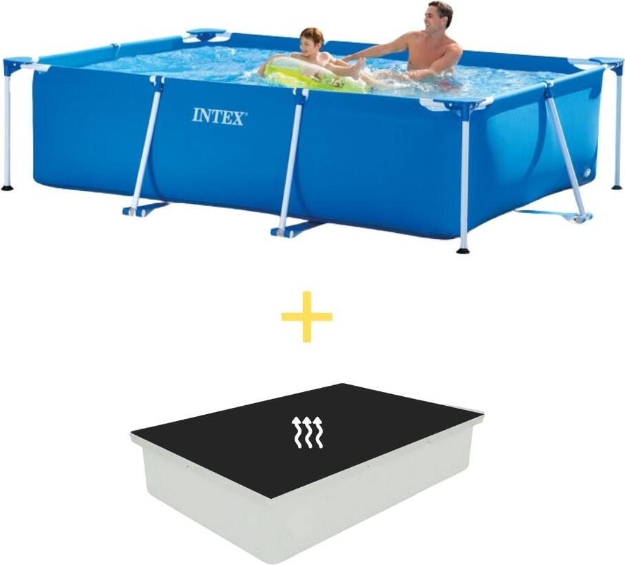 Rámový bazén Intex - 260 x 160 x 65 cm - vrátane solárnej plachty