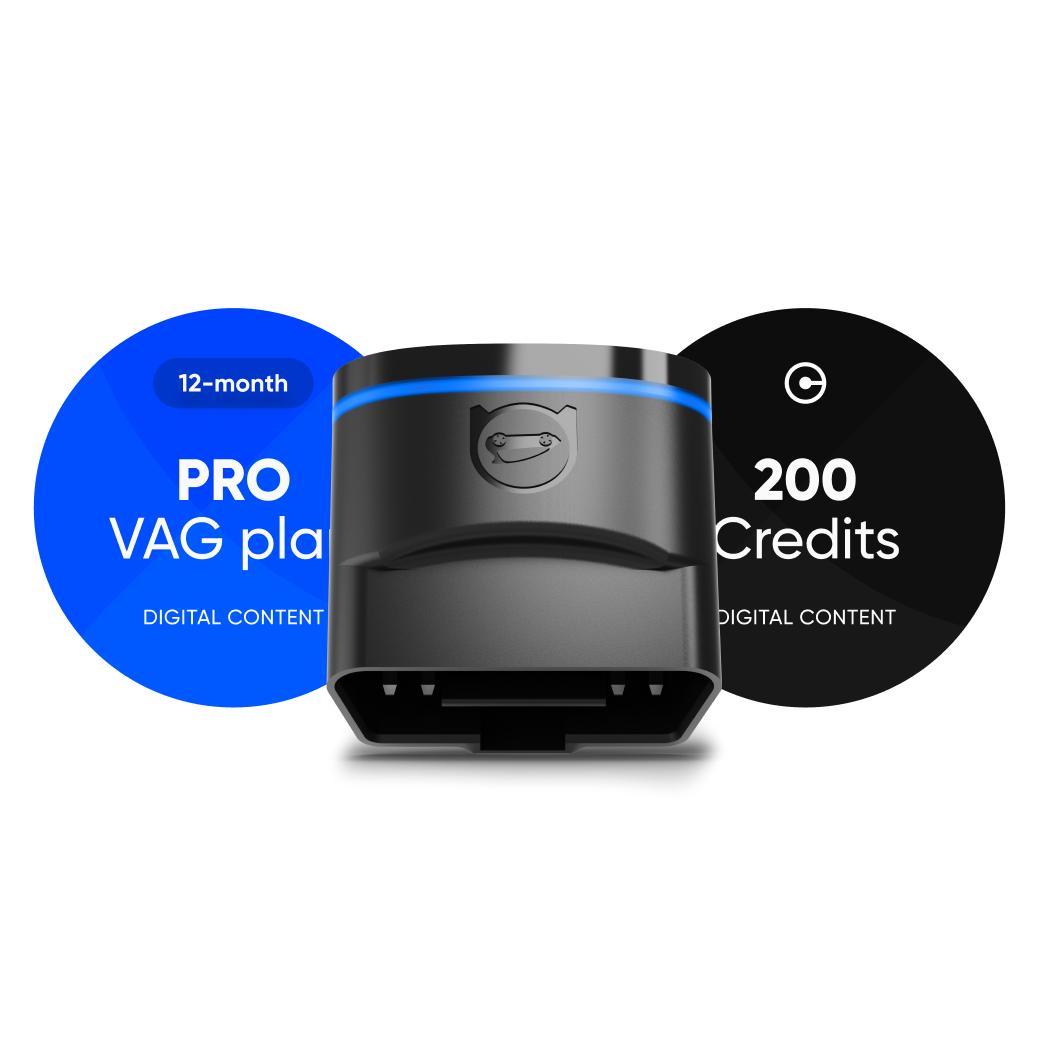 OBDeleven 2 + 12 Monate PRO PLAN + 200 Credits