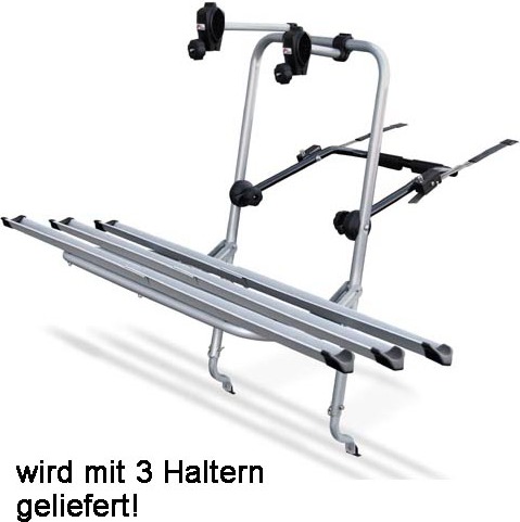 Menabo Logic Fahrrad Heckträger kompatibel mit für BMW 1er ab 2003 3 Räder Fahrradträger 3506_j