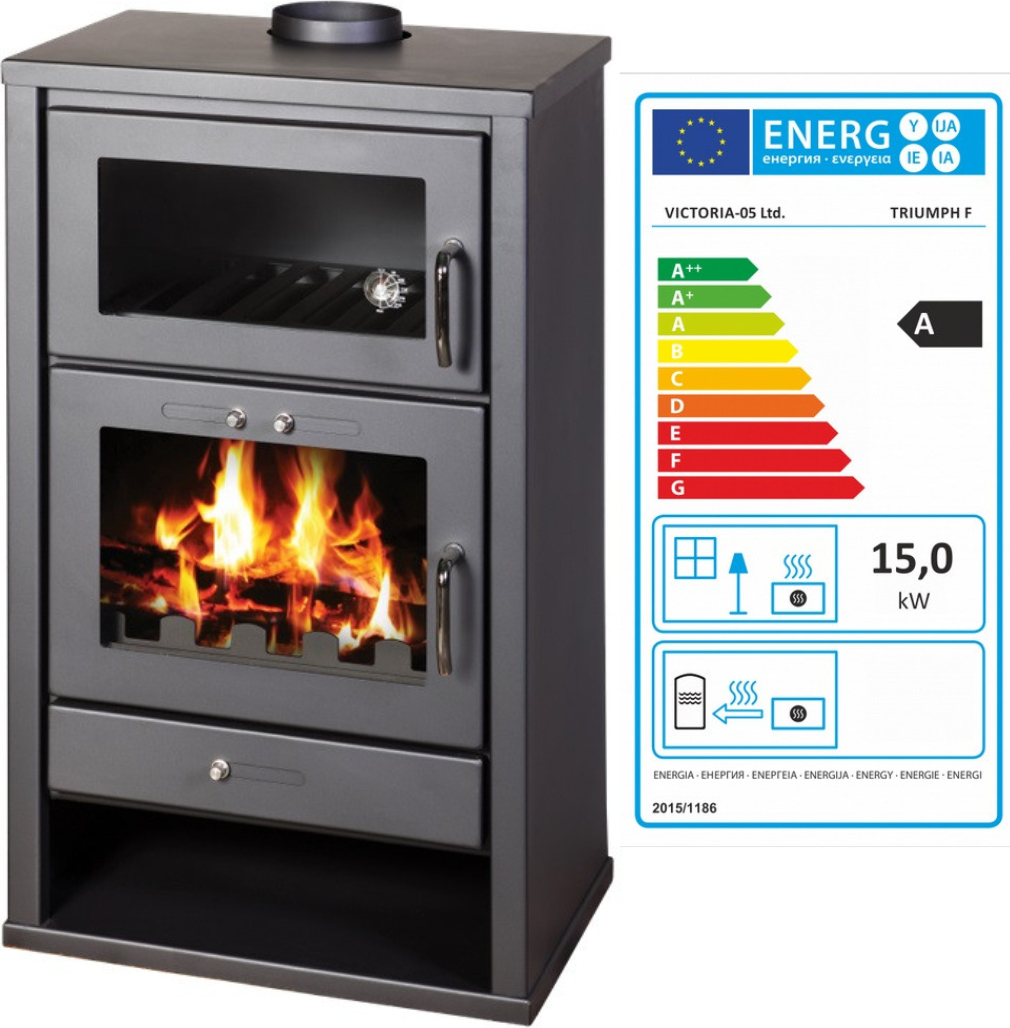 EEK A - Sporák s priestorom na pečenie Victoria Triumph F 15 KW