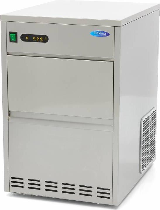 Maxima - Gastro Eiswürfelmaschinen - 45 kg/Tag - Kugelwürfel - Luftgekühlt