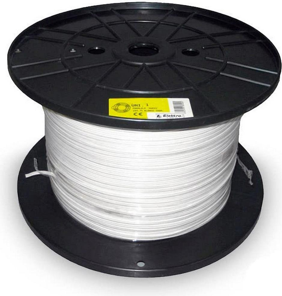 Kabel Sediles 2 x 0,75 mm Weiß 1000 m