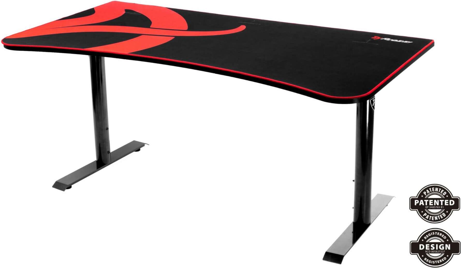 Arozzi ARENA Gaming-Tisch, schwarz ARENA-BLACK