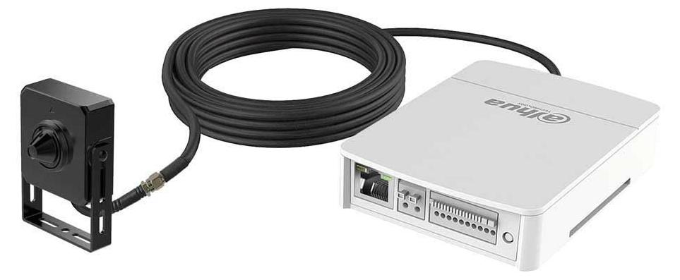 Dahua Technology WizMind IPC-HUM8441-E1-L4-0280B, IP bezpečnostná kamera, vnútorná, káblová, stropná/nástenná, biela, kovová