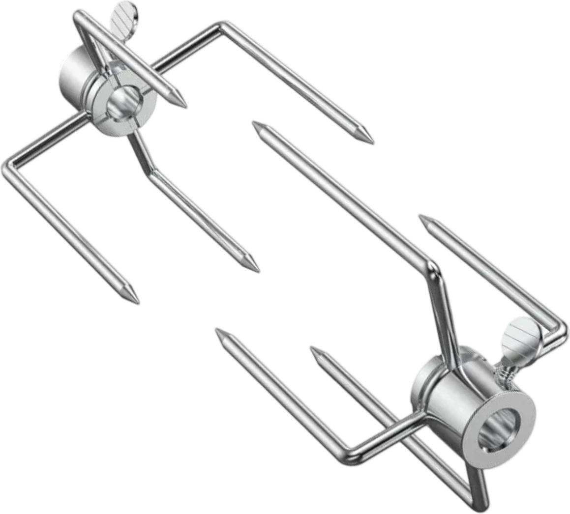 JedBesetzt Pcs Rotisserie Gabel BBQ Gabel für Grill Rotisserie Grill Werkzeug K-MM-26122-3