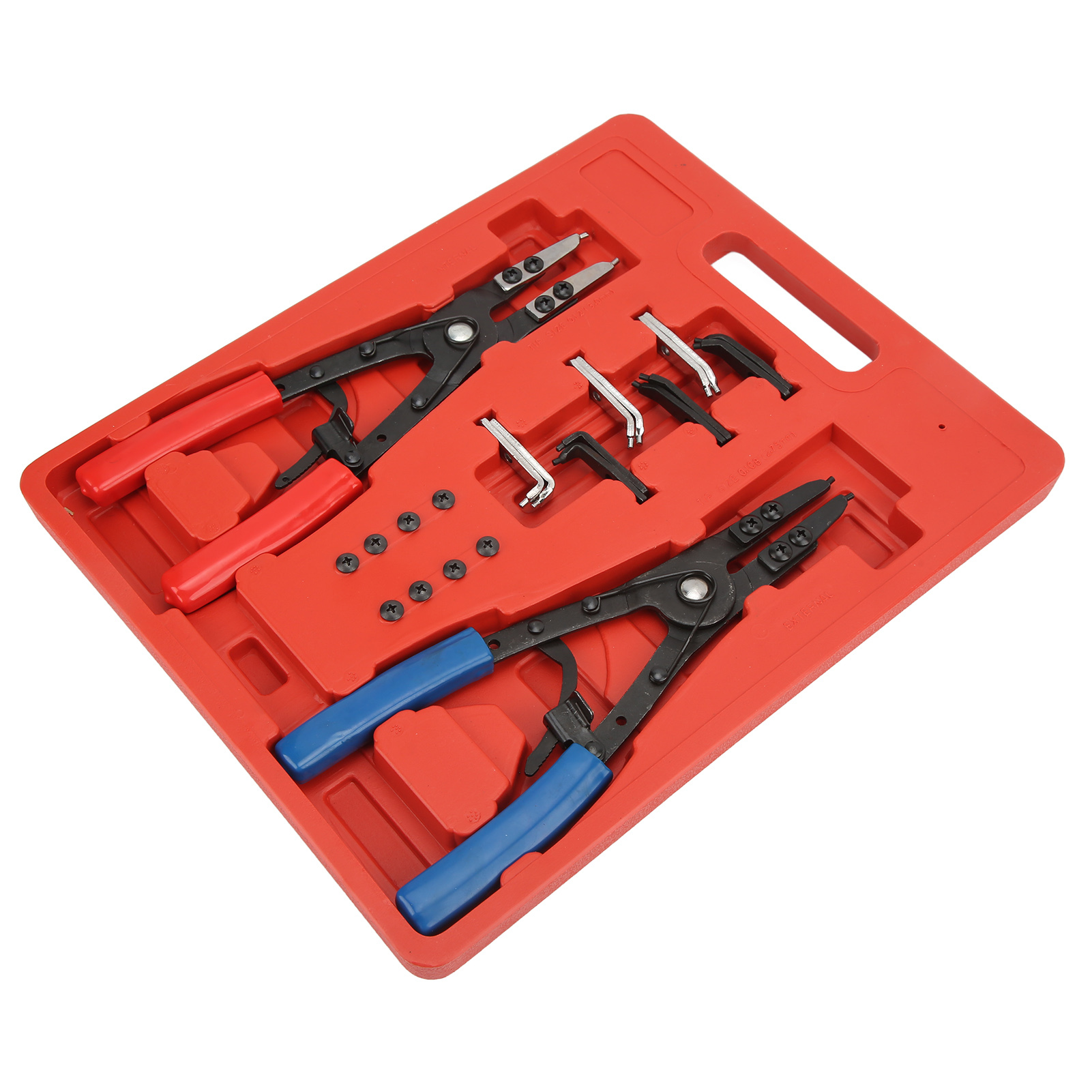 Snap Ring Plier, Snap Ring Plier Set, Heavy Duty Snap Ring Plier, Circlip Pliers Set, External Snap Ring Plier, Internal Snap Ring Plier