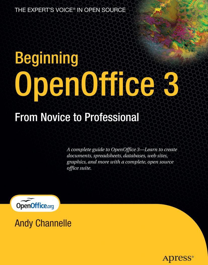 Sonstige Verlage Beginning OpenOffice 3