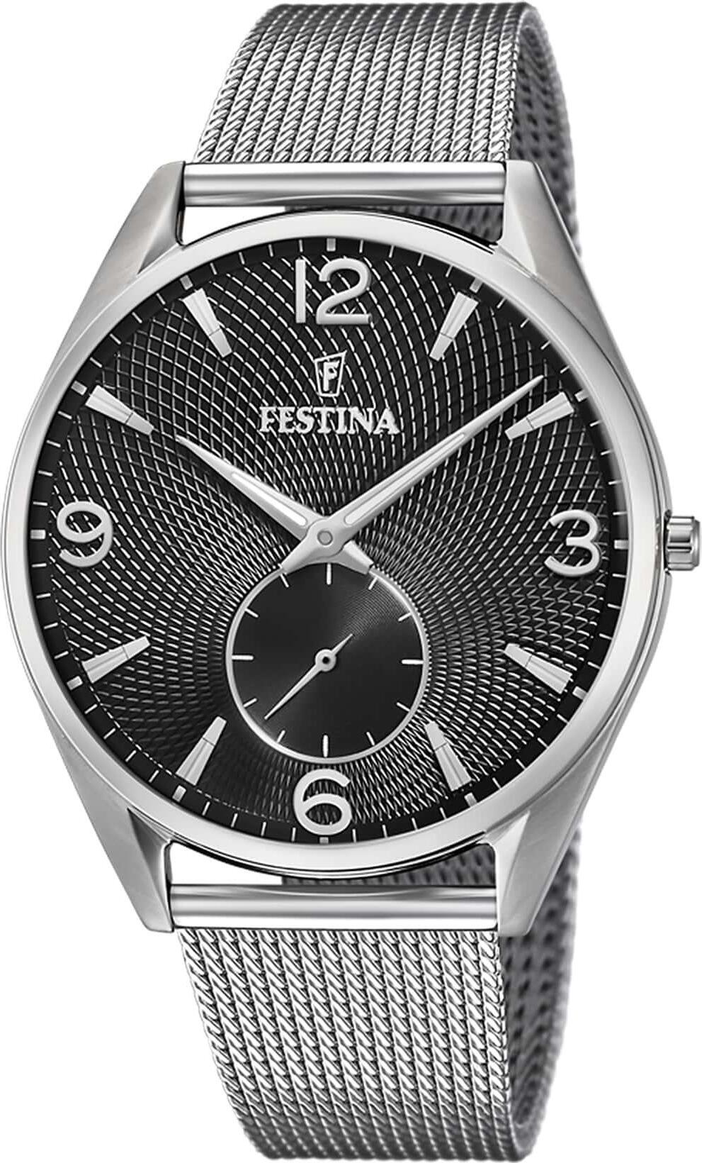 Pánske hodinky Festina F6869-4 strieborné