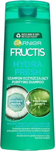 Garnier Fructis Hydra Fresh - Kräftigendes Shampoo für fettiges Haar - 400 ml