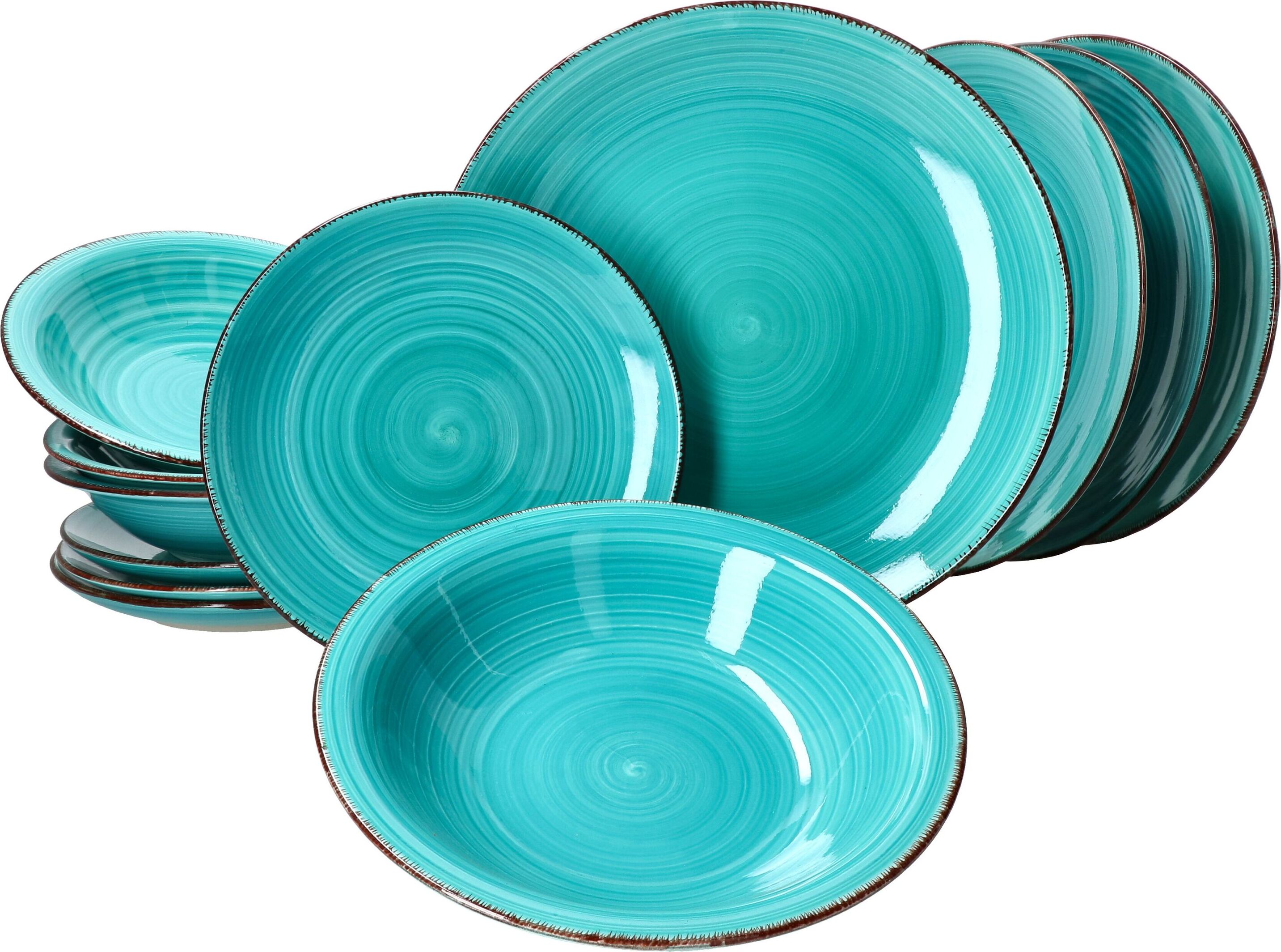 Uni 12-tlg. Teller Set 4 Pers. Kuchen-, | Kaufland.de