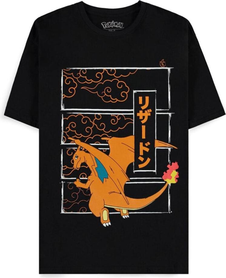 Difuzed Poké mon T-Shirt Glurak Grö ß e M 219135