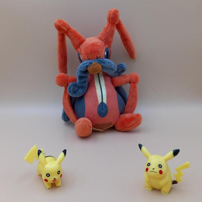 Tinisu Pokemon Zirpeise Kuscheltier - 16 cm Plüschtier Kricketune PC493