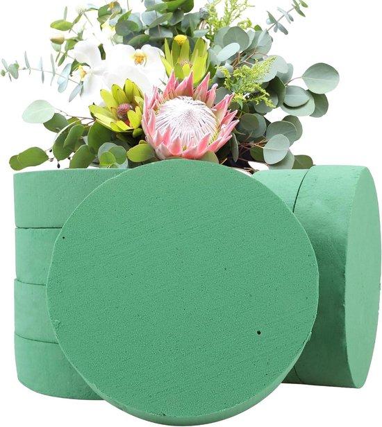 OEM Steckschaum, rund, 16 Stück – 165 x 4 cm – grüner Steckschaum für Blumen – Steckschaum für frische Blumen – Basteln, Hochzeiten, Geburtstage 2026