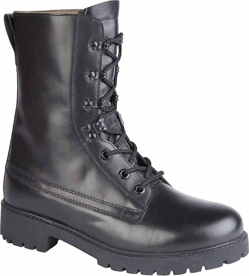 Pánske kožené topánky Grafters Assault 2.0 DF1544 (46 EU) (Black)