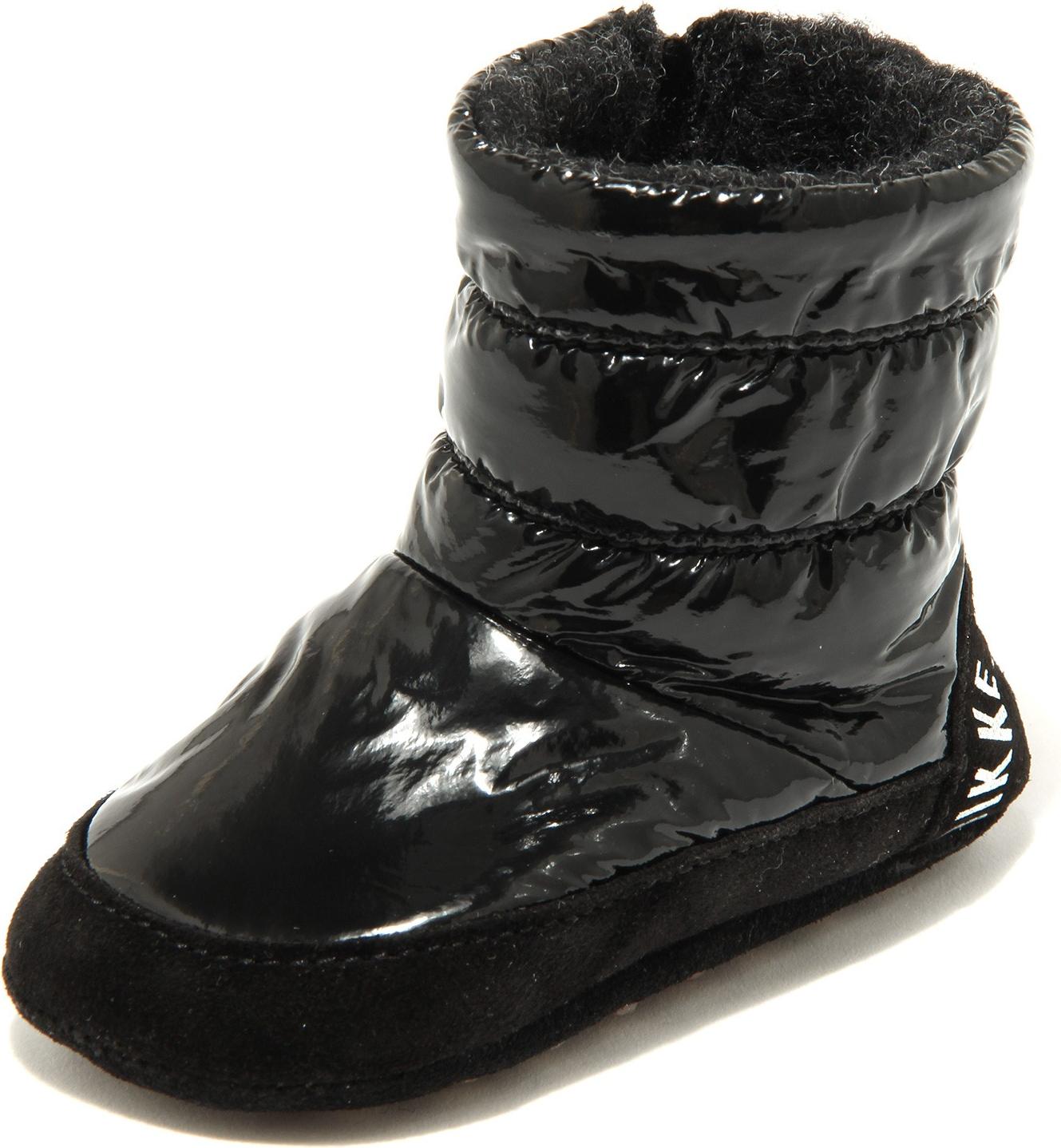 5689G schwarz MY FIRST BIKKEMBERGS Wiege Stiefel Schuhe Kinder