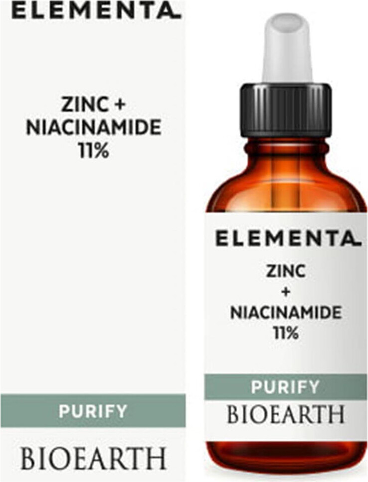 Bioearth Elementa Concentrated Purify Zinc Niacinamide 15 ml