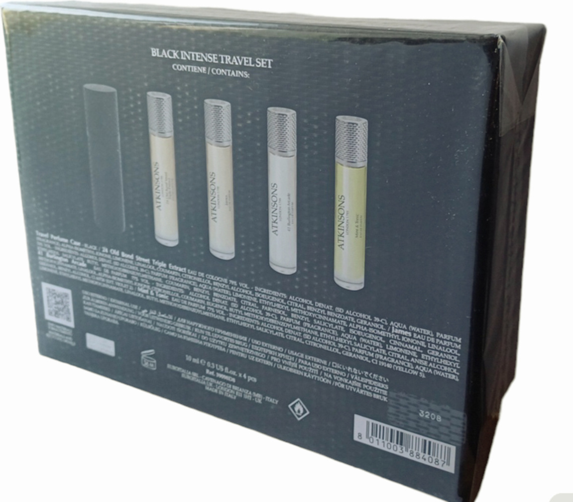 Atkinsons 24 Old Bond Street + 41 Burlington Arcade + Mint & Tonic + cestovná sada James 4 x 10 ml