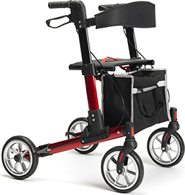 Reise-Rollator QUAVA als Leichtgewicht, doppelt faltbar