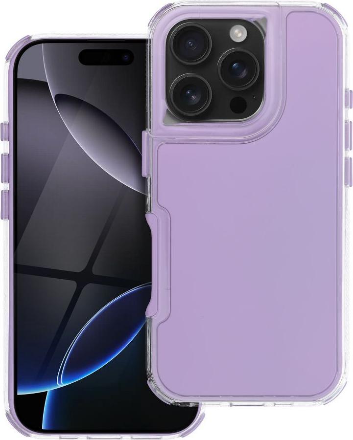 MATRIX puzdro na mobilný telefón vhodné pre IPHONE 16 Pro svetlo fialové