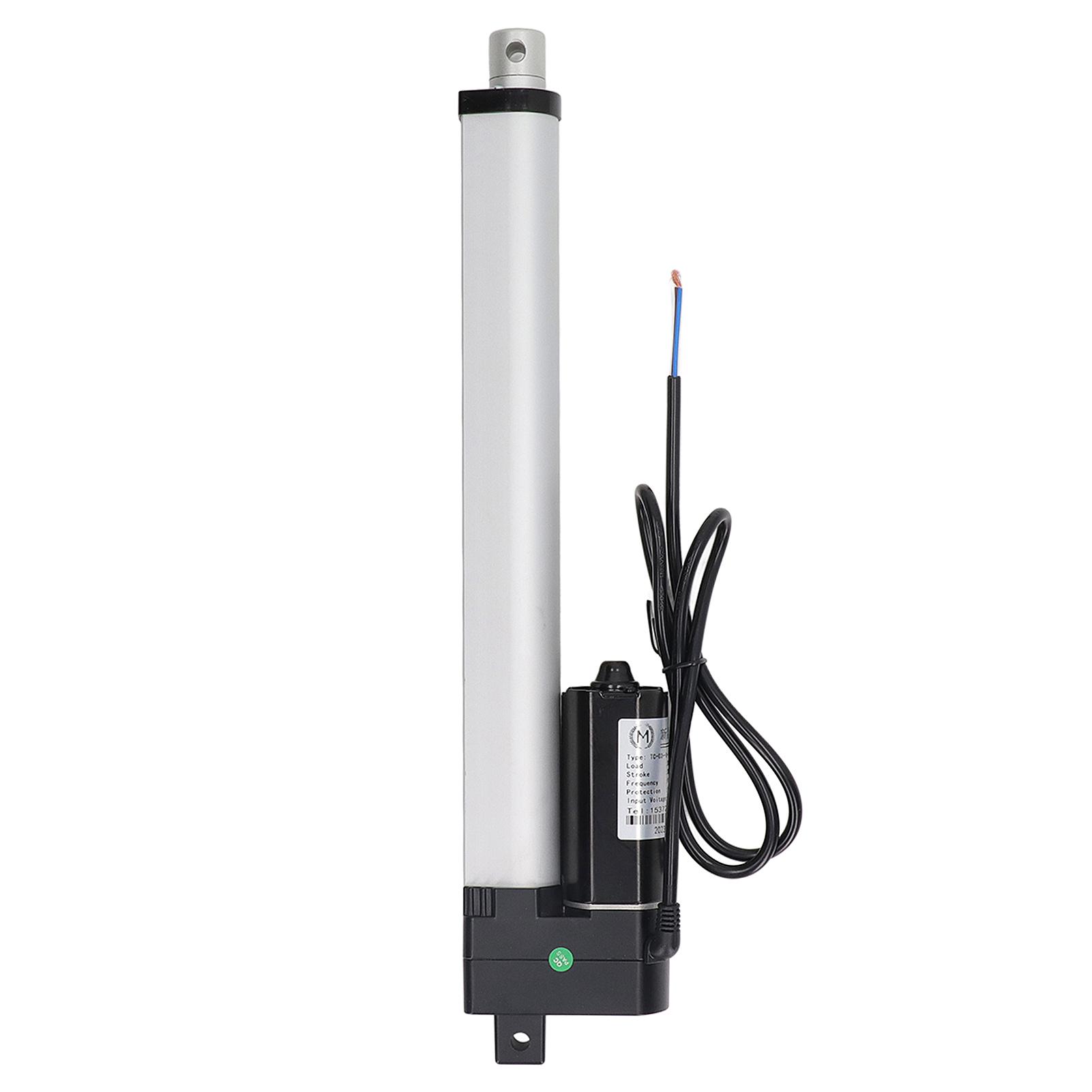 Cocosity Elektrischer Antrieb, 400 mm, 16 Zoll Hub, 3000 N, 660 Pfund, IP54-Schutz, geräuscharmer elektrischer Linearantrieb, 24 V