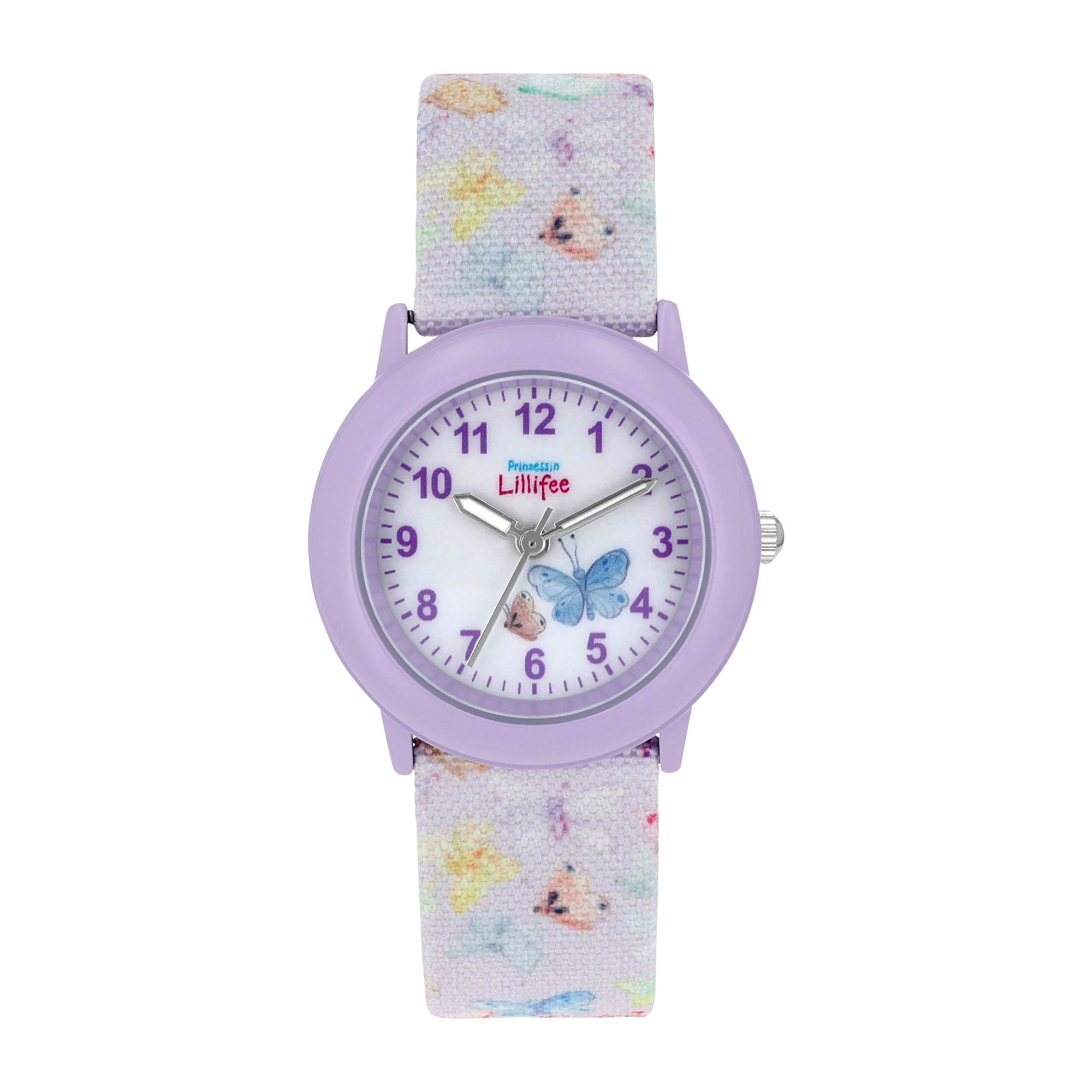 Prinzessin-Lillifee Prinzessin Lillifee Uhr Kinder Armbanduhr Mädchenuhr Textil 2037731