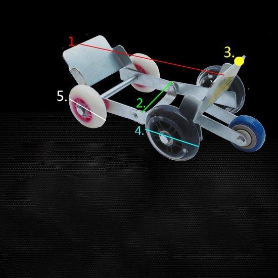 OEM Schwerlast Roller für Fahrrad, Motorrad, Dreirad, grün 2026