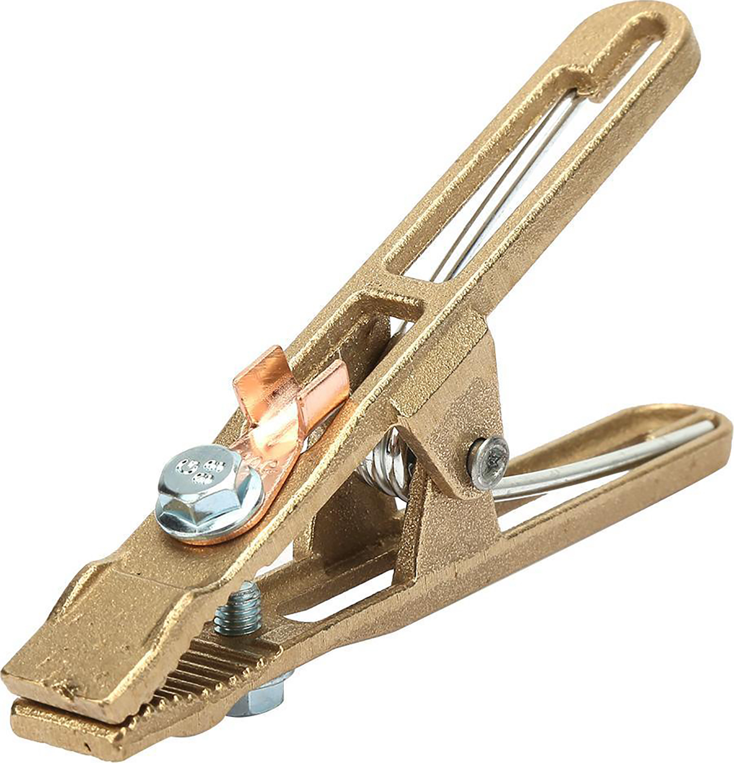 Bmen Erdungsklemme A-förmige Antioxidans Messing Mehrzweckschweißschaltklemme für Werften 2589648@brem