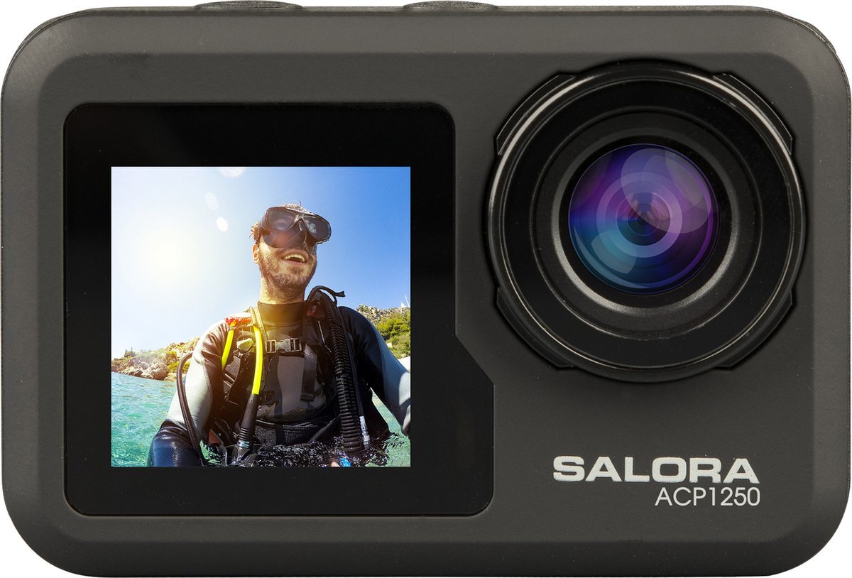 Salora ACTIONCAM1250 – Action-Kamera – Actioncam – Action-Kamera – 4K Ultra HD