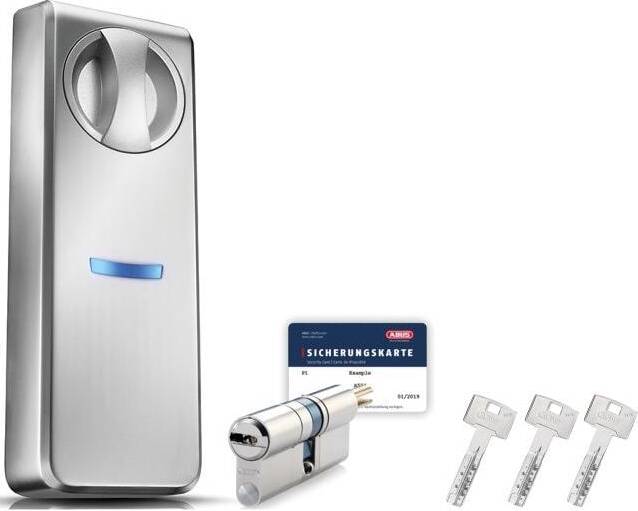 Somfy Smartes Türschloss ABUS für Türblattdicke 4,5-7,5 cm, ohne Internet Gateway (1870616)