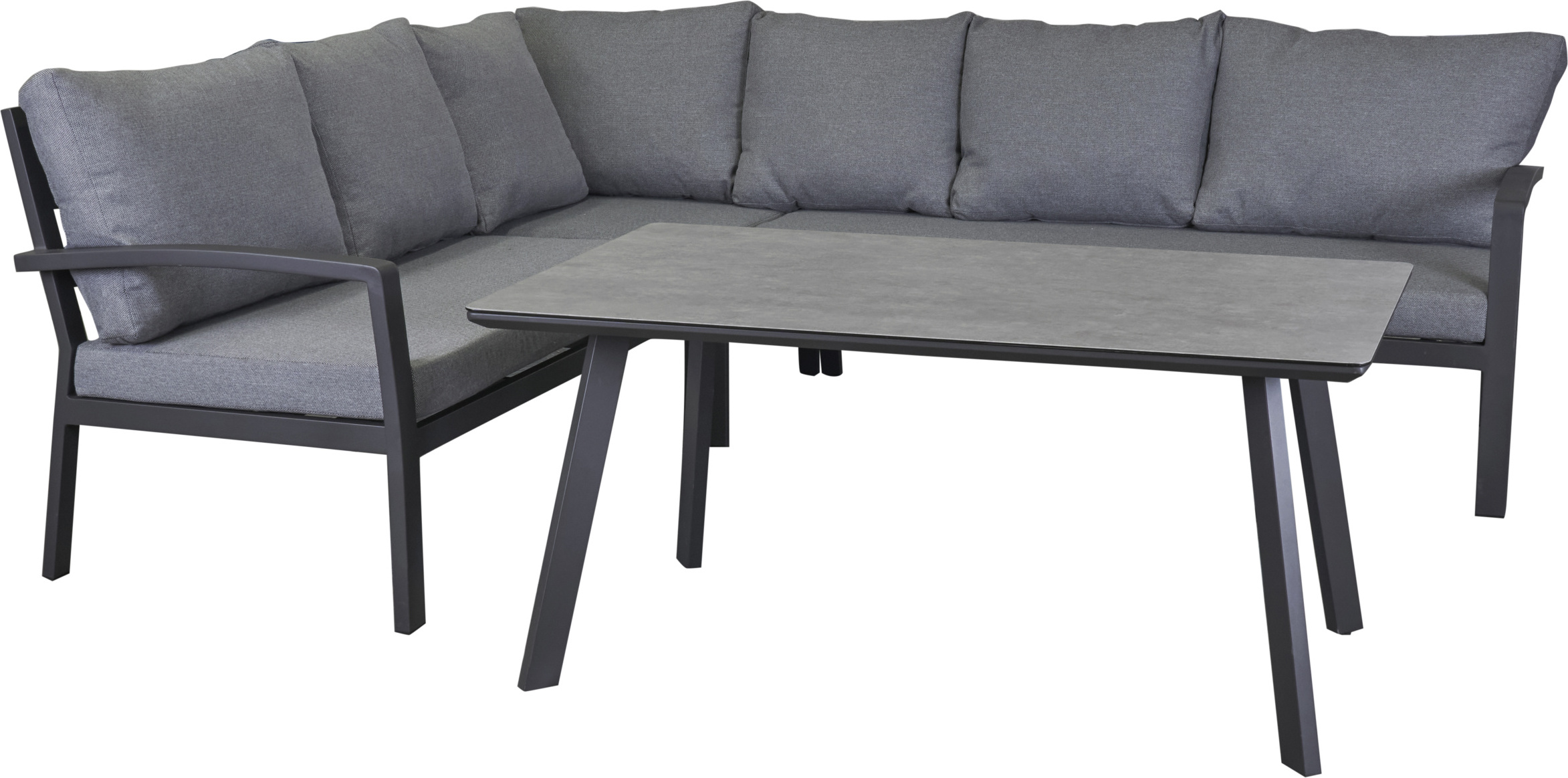 Speiselounge-Set outdoor BONDINO grau 999929