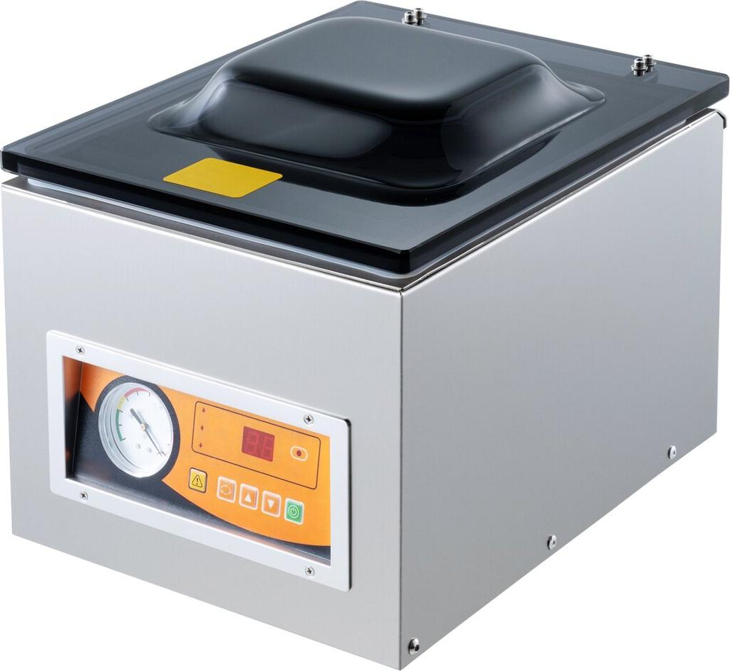 VEVOR Chamber Vacuum Sealer, 260W Sealing Power, Vacuum Packing Machine for Wet Foods, Meats, Marinades and More, Compact Size with 10.2" Sealing Length, Applied in Home Kitchen and Commercial Use