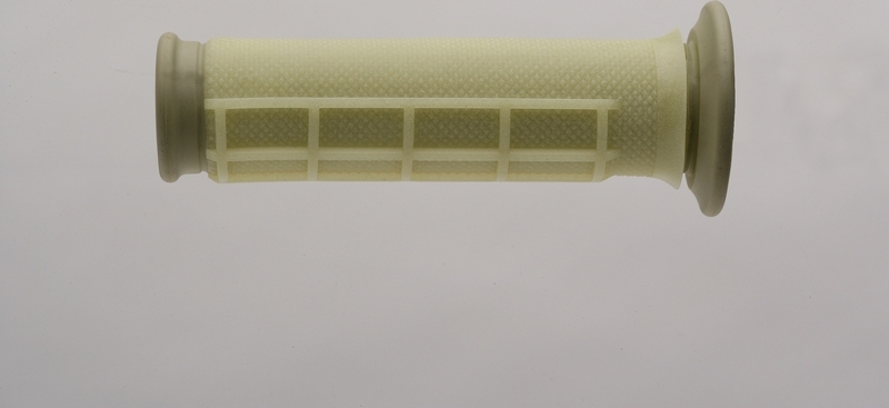 RENTHAL Dual Polyamid ATV Griffe, Halb-Waffel G171