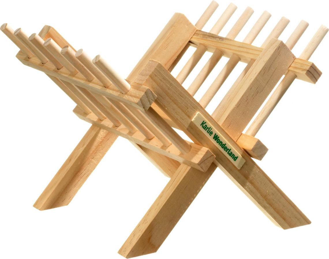 Karlie Wonderland - Heuraufe Nagetiere - Holz - Natur - 23x19x22 cm 8407311