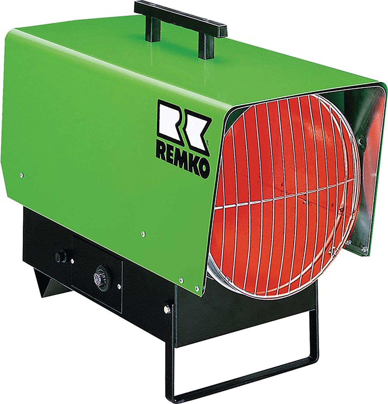 Remko ohrievač s ventilátorom stavebný ohrievač PGM 60 25-55 kW, plynový ohrievač objem vzduchu 1310 m?/h