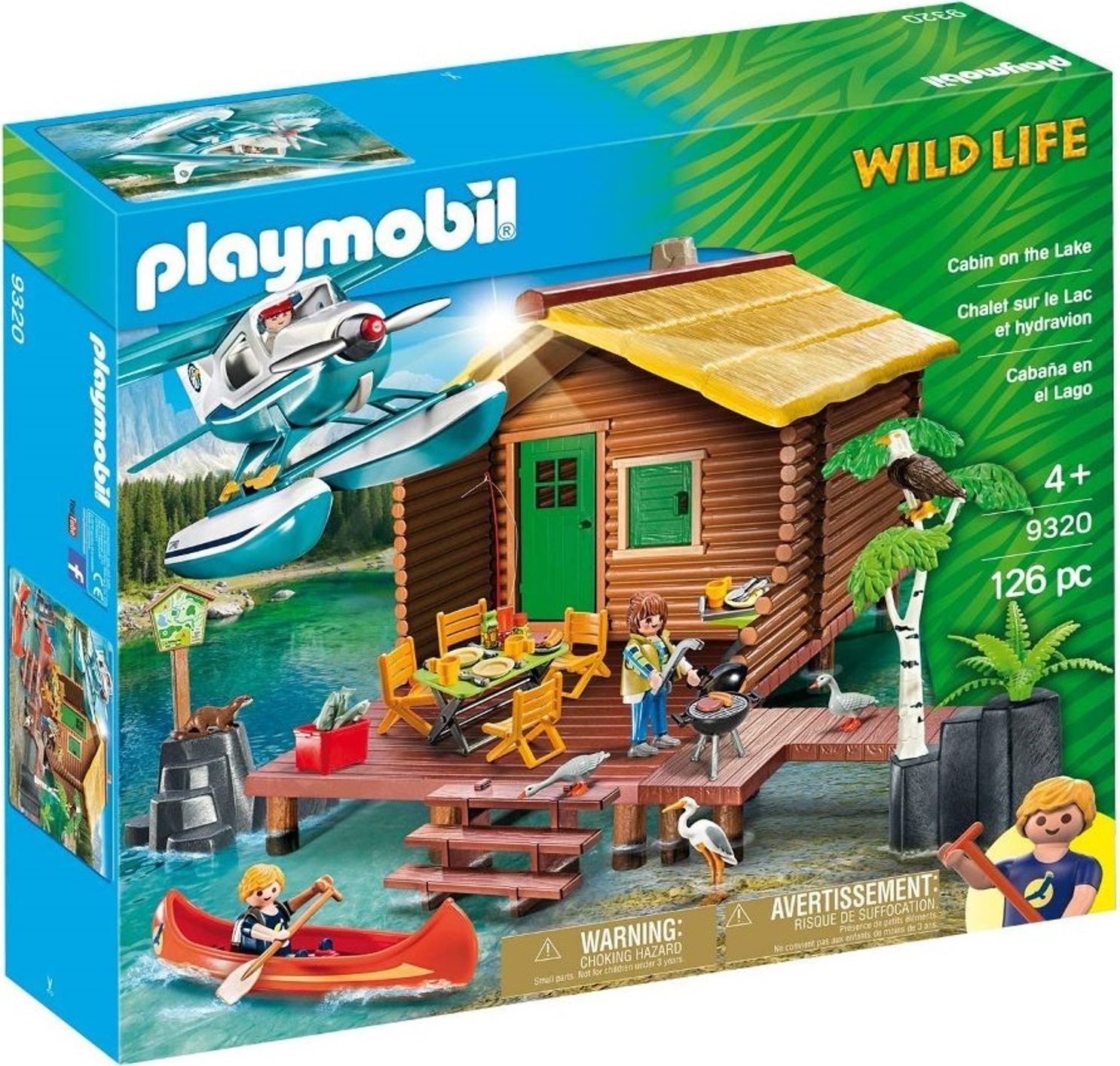 PLAYMOBIL® 9320 Abenteuerurlaub an der Seehütte