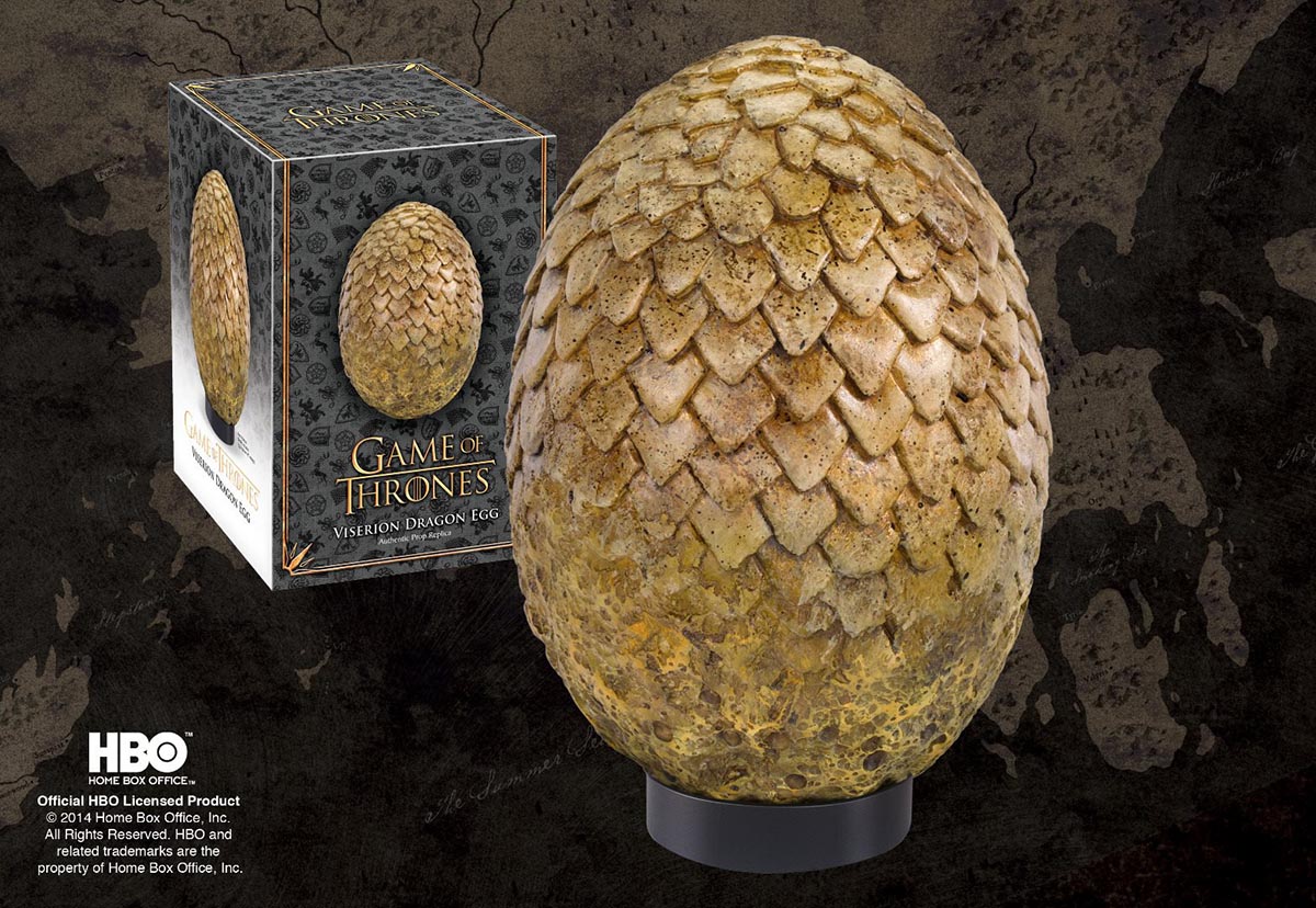 Noble Collection Game of Thrones - Viserion Egg Replica