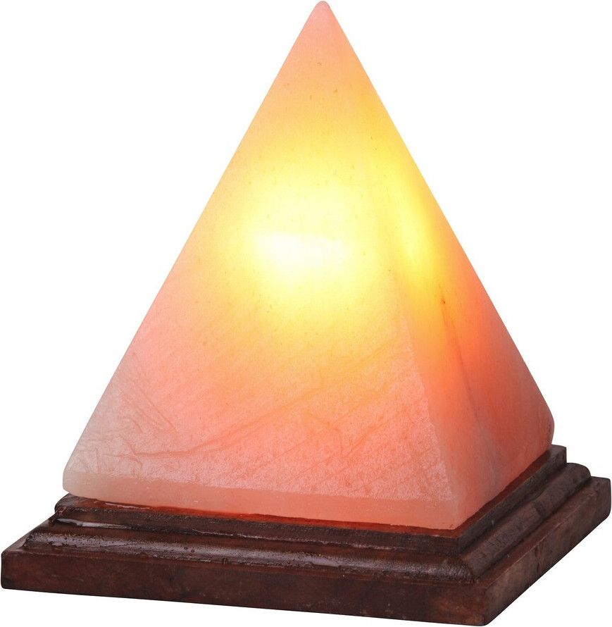 Rabalux 4096 Dekoleuchte Vesuvius, E14, 15W, 2700K, 90lm, Steinsalz-Holz, orange-rot, warmweiß, Innen, 15,2cm 4096VESUVIUS