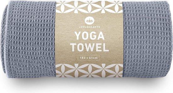 Famanu Yogahandtuch antislip, gute Bodenhaftung, 183 x 61 cm, ideal für Hot Yoga SHSHOP