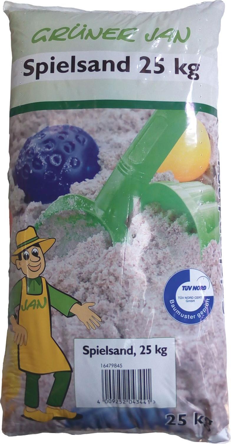 Grüner Jan 25 kg Spielsand Sandkastensand Buddelkasten Sand gewaschen pasteurisiert 007e7 -2