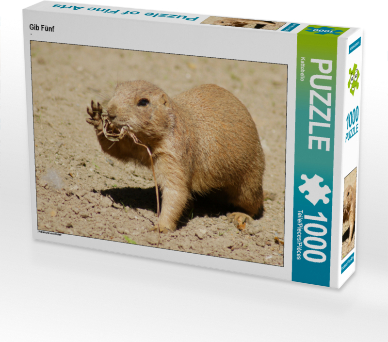 Calvendo Gib Fünf 1000 Teile Puzzle quer 640x480mm, CALVENDO; 7314470