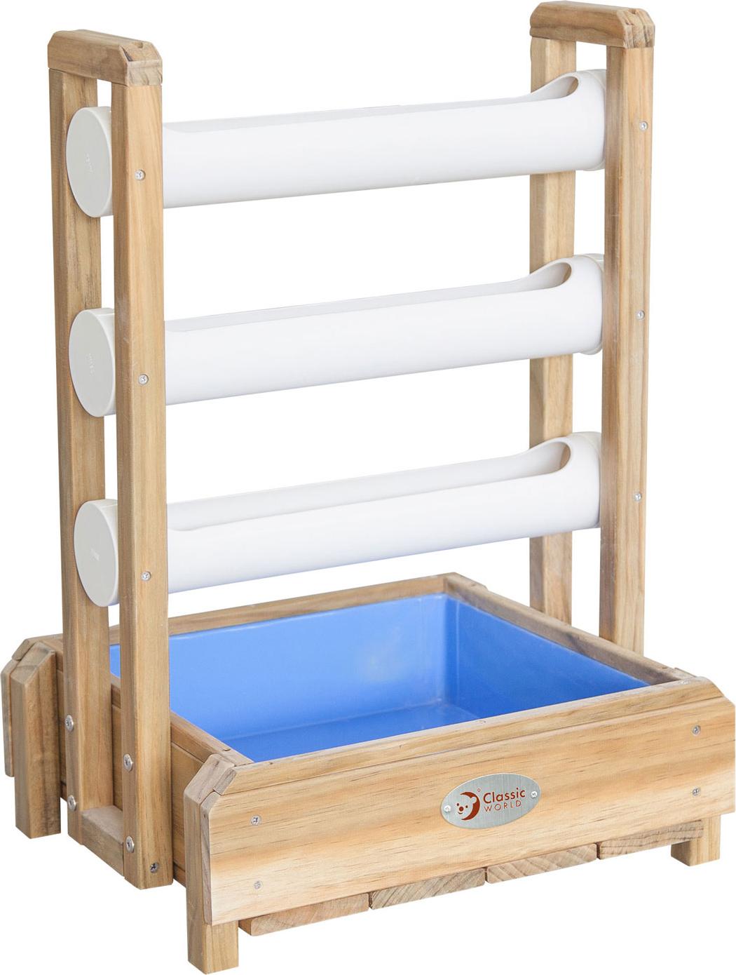 Classic World Holzwasser-Spieltisch - pädagogisches Wasserspielzeug Wasserfall 6020387