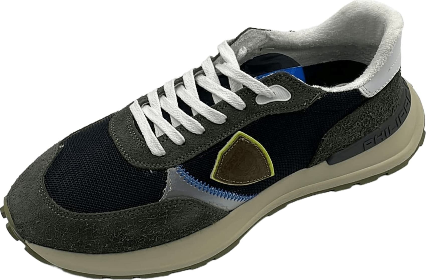 Philippe Model Sneaker Low Philippe Model Herren 31373037383337 Oliv 44 EU ATLU WN08