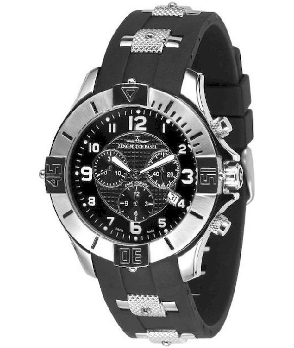 Zeno-Watch - Náramkové hodinky - Pánske - Chronograf - Quartz 1 Chronograph - 5430Q-h1