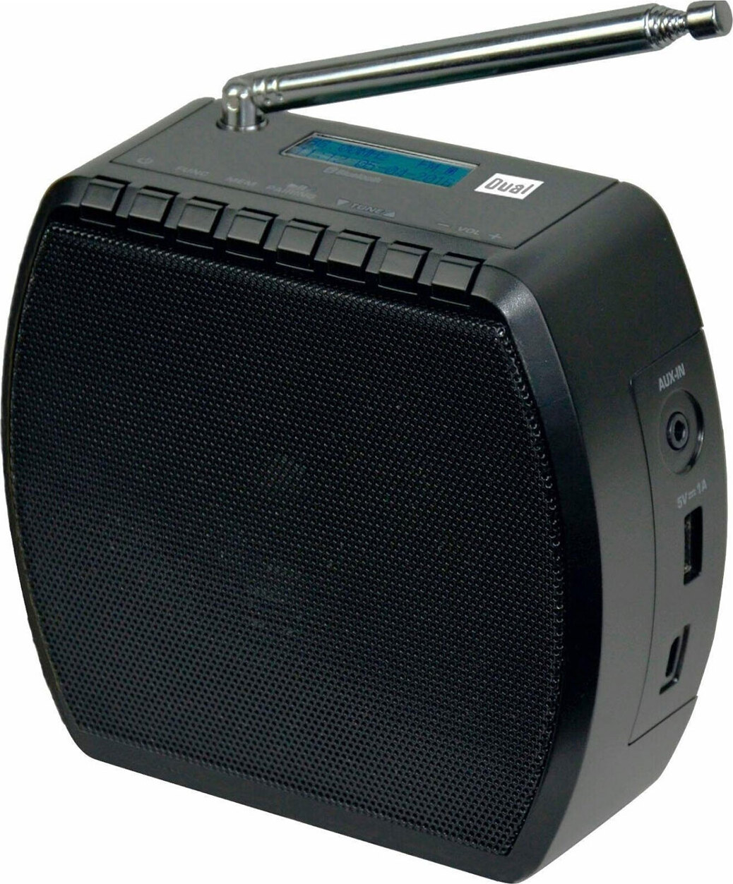 Dual UKW Steckdosenradio Schwarz Neu 75190