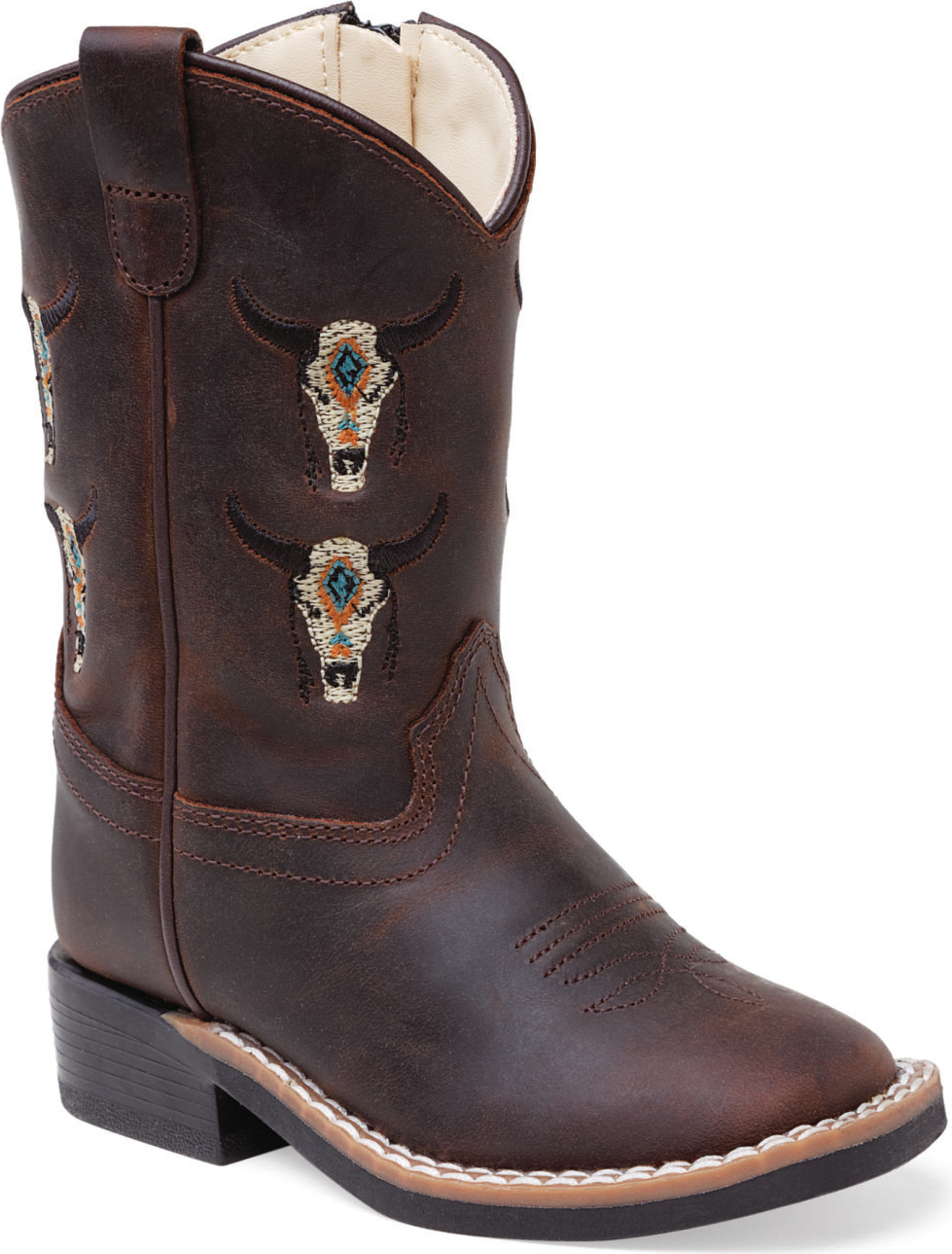 Jama Old West Kinder Westernschuhe Westernreitstiefel Gr. 19-23, Größe:23 NEW-19809